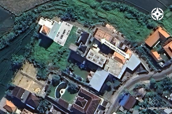Image 1 from 1,6 are tanah perumahan dijual di Buduk