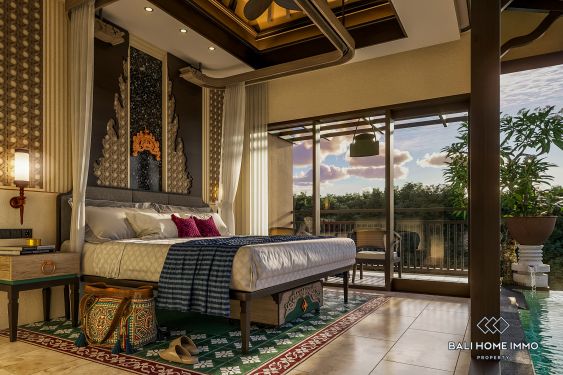 Image 3 from 1 Bedroom Jungle View Villa For Sale in a Luxury Resort in Ubud