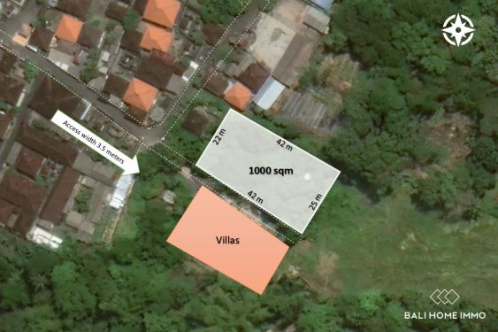 Image 1 from 10 Are land for sale leasehold near Tanah Lot Temple Bali