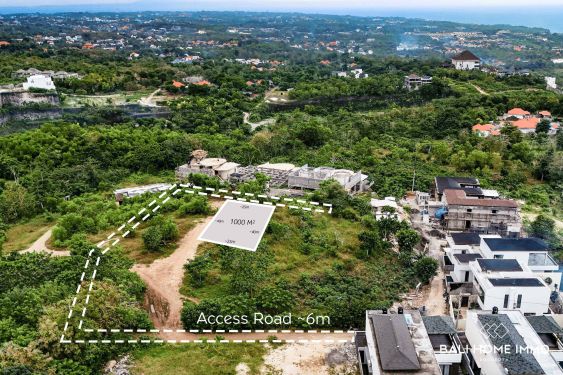 Image 1 from Dijual Tanah Hunian 10 Are dengan Hak Sewa dan Pemandangan Laut yang Menakjubkan di Uluwatu