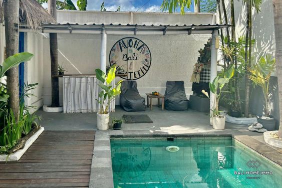Image 2 from Villa de 2 chambres avec mezzanine à louer dans le centre de Berawa Canggu