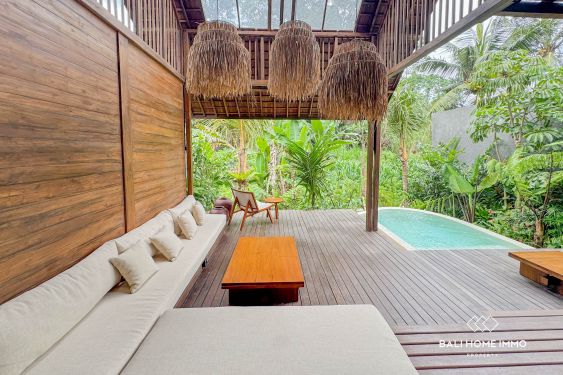 Image 2 from Villa 2 chambre avec vue sur la rivière à vendre à Ubud