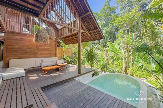 Image 1 from Dijual Vila 2 Kamar dengan Pemandangan Sungai di Ubud