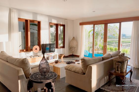 Image 3 from 3 Bedroom Ricefield View Villa for Sale Freehold in Cemagi Bali
