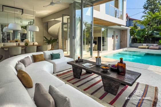 Image 3 from Modern 3 Bedroom Villa for Rent Monthly in Pererenan Beachside