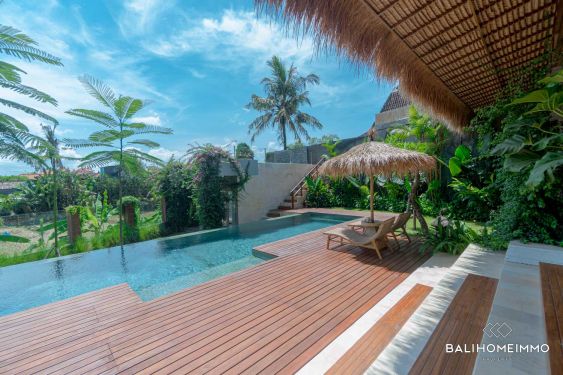 Image 2 from Villa de 4 chambres avec vue sur la rizière pour une location mensuelle à Canggu Bali