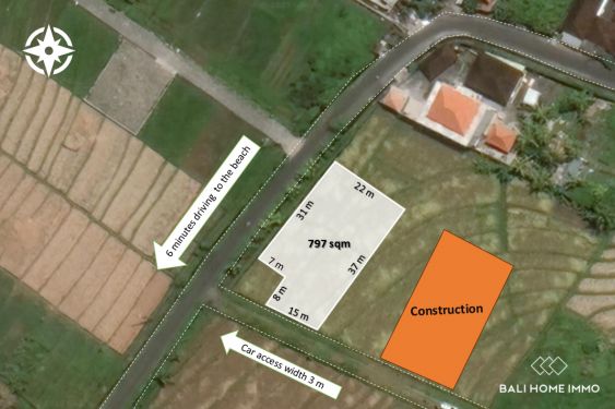Image 1 from 7 are streetfront land for sale leasehold near Nyanyi Beach