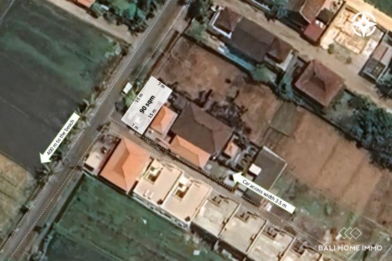 Image 1 from 90 SQM in Touristic Zone For Sale Leasehold Near Cemagi Beach