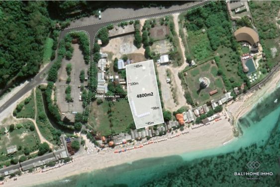 Image 1 from Beachfront Land for Sale in Pandawa Beach Bali