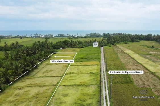 Image 2 from 13 are land for sale walking distance to beach in Kedungu Bali