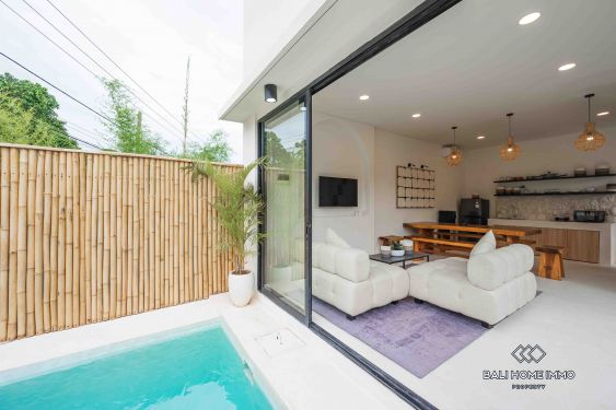 Image 1 from Brand new 1 Bedroom Villa with Ricefield View for Sale in Canggu Babakan