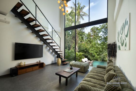 Image 2 from Dijual Villa Loft Modern Baru 2 Kamar Berpemandangan Sungai di Tumbak Bayuh Bali