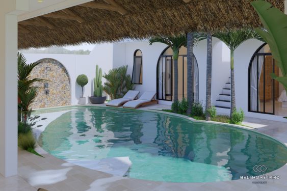 Image 3 from Villa de 2 chambres sur plan à vendre en location à Bali Pererenan North Side