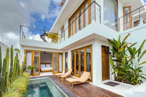 Image 1 from Villa neuve de 3 chambres avec vue sur l'océan à vendre et à louer à Bingin