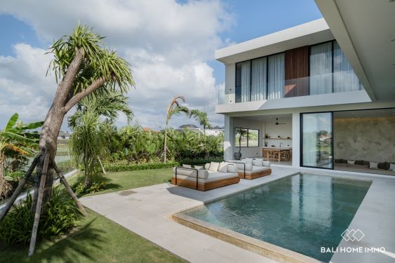 Image 2 from Villa moderne flambant neuve de 4 chambres avec vue sur les rizières à vendre à Cemagi Bali