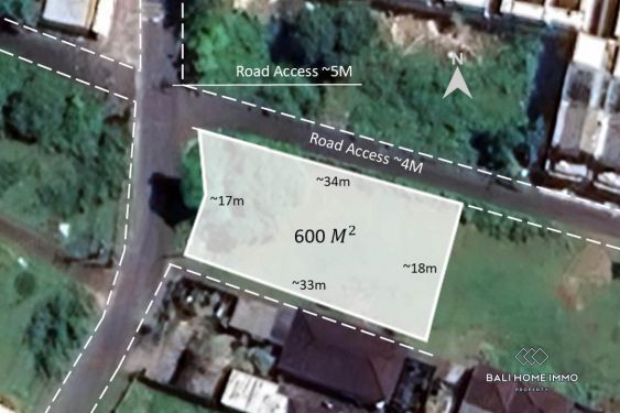 Image 1 from Tanah Komersial Dijual Hak Sewa di Ungasan