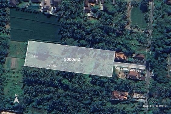 Image 1 from Terrain à vendre leasehold in Bali Ubud