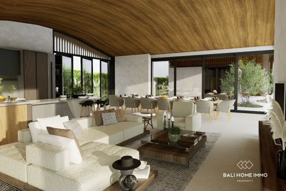 Image 2 from Luxury 3-Bedroom Off-plan Villa with Ocean View for Sale in Keramas Beach