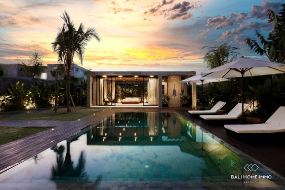 Image 2 from Newly Built 3 Bedroom Modern Villa with Garden For Rent in North Canggu