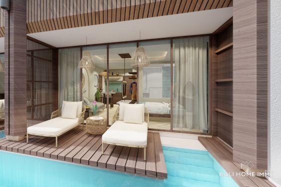 Image 1 from Appartement T1 sur plan avec vue sur la mer à vendre en location à Bingin, près de Dreamland Beach