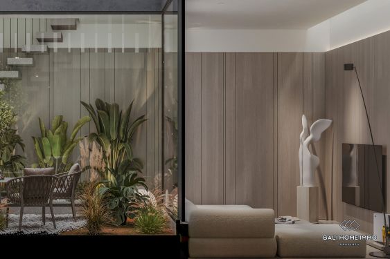 Image 3 from Vila 1 Kamar off-plan untuk dijual leasehold di Bali Batu bolong
