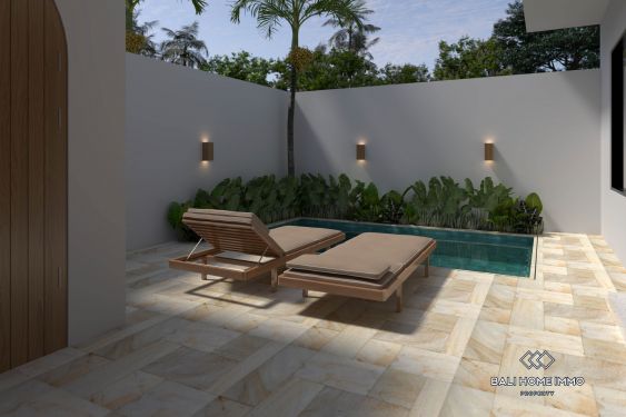 Image 2 from Villa minimaliste moderne sur plan de 2 chambres à vendre à Padonan Canggu