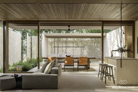 Image 2 from Vila Modern 2 Kamar Off Plan Dijual Dekat Pantai Echo Canggu