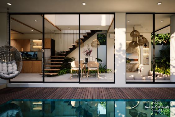 Image 2 from Dijual villa 2 kamar off-plan dengan hak guna pakai di Bali Berawa