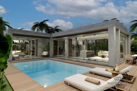 Image 1 from Villa sur plan de 2 chambres à vendre en bail à Bali Ungasan
