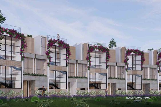 Image 1 from Off Plan 3 Bedroom Minimalist Townhouse For Sale in Buduk Bali