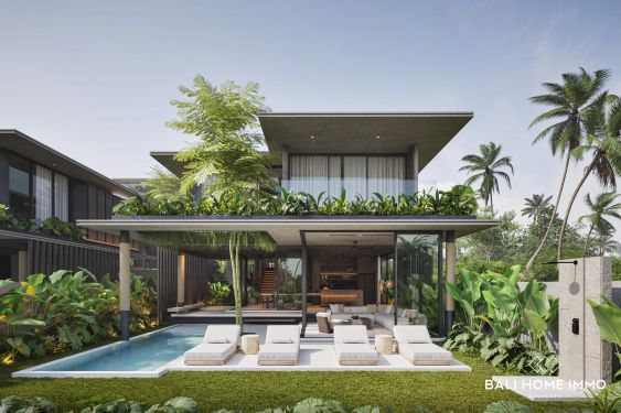 Image 3 from VILLA DE LUXE MODERNE DE 3 CHAMBRES SUR PLAN AVEC VUE SUR L'OCÉAN À VENDRE EN LOCATION À ULUWATU