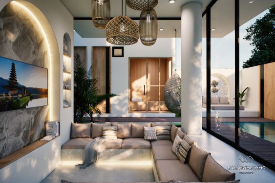 Image 2 from Dijual villa 3 kamar off-plan dengan hak guna pakai di Bali Berawa