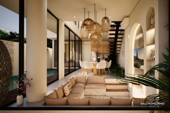 Image 3 from Dijual villa 3 kamar off-plan dengan hak guna pakai di Bali Berawa