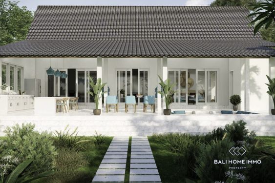Image 1 from VILLA DE 3 CHAMBRES SUR PLAN AVEC UN IMMENSE TERRAIN À JIMBARAN–ULUWATU, AU BORD DE LA FALAISE