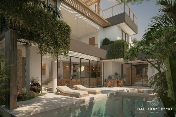 Image 2 from VILLA SUR PLAN DE 3 CHAMBRES À VENDRE EN LOCATION À ULUWATU PRÈS DE LA PLAGE DE NUNGGALAN
