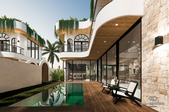 Image 2 from Vila 3 kamar tidur off-plan dengan desain modern disewakan jangka panjang di Canggu-Berawa