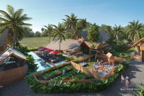 Image 1 from Vila 5 Kamar Off-plan Dijual Hak Sewa di Bali Kaba Kaba