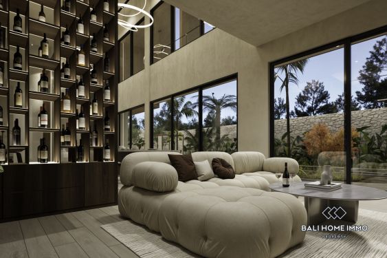 Image 3 from Villa de luxe de 6 chambres avec vue sur l'océan, sur plan, à vendre à Pecatu