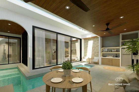 Image 2 from Villa 1 chambre sur plan à vendre à Kedungu Bali