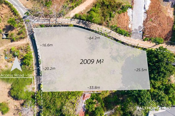 Image 1 from Dijual Tanah dengan Pemandangan Laut Dekat Pantai Pandawa – Peluang Investasi Sempurna