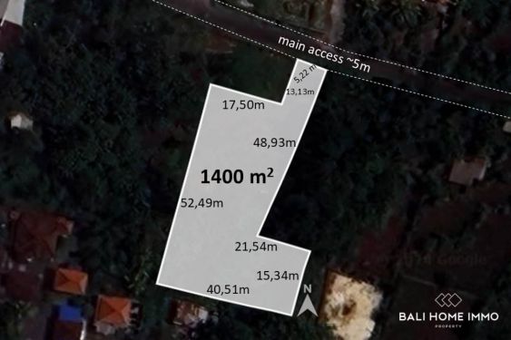 Image 1 from RESIDENTIAL 14 ARE LAND FOR SALE FREEHOLD IN ULUWATU NEAR ALILA BEACH