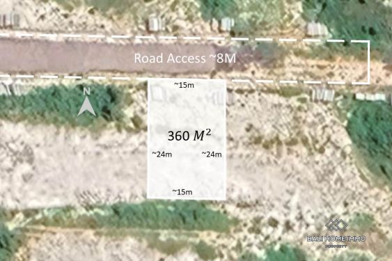 Image 1 from Residential Land for Sale Freehold with Ocean View and Exclusive 8-Meter Access Road in Ungasan