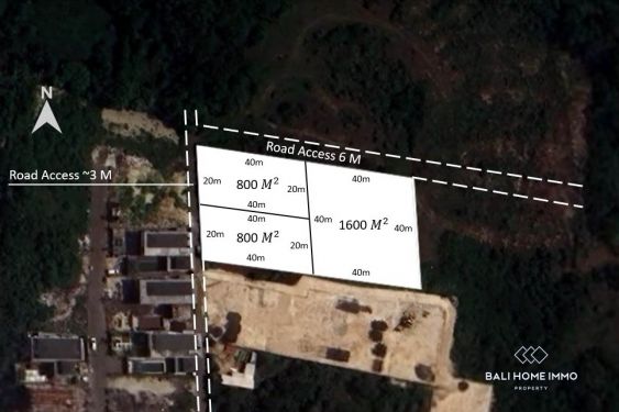 Image 1 from Dijual Tanah Hunian Hak Sewa dengan Pemandangan Laut yang Menakjubkan di Uluwatu