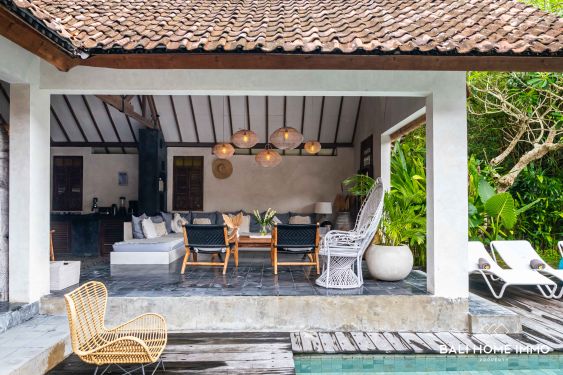 Image 2 from Vila Bohemian 3 Kamar di Tepi Sungai Dijual dekat Umalas Semer