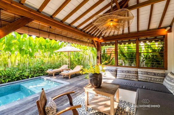 Image 3 from Villa tropicale paisible de 3 chambres à louer à Canggu Babakan