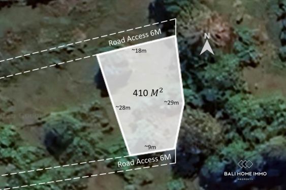 Image 1 from Small Plot Residential Land for Sale Leasehold in Pandawa with Ocean View
