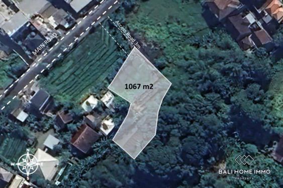 Image 1 from Tanah Pinggir Jalan Dijual di Perumahan Canggu
